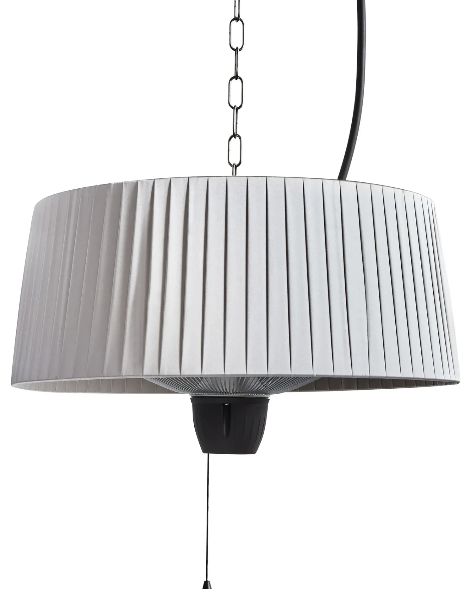 Clearance Beliani Riscaldatore a infrarossi da patio sospeso ASCEA 1500 W chiaro Grigio