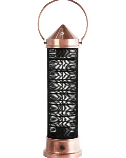 Hot Beliani Riscaldatore a infrarossi da patio a piantana LLAIMA 1800 W Rame
