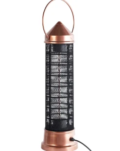 Hot Beliani Riscaldatore a infrarossi da patio a piantana LLAIMA 1800 W Rame