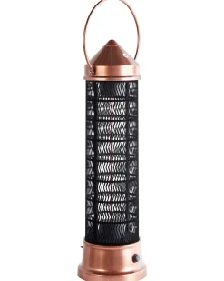Hot Beliani Riscaldatore a infrarossi da patio a piantana LLAIMA 1800 W Rame