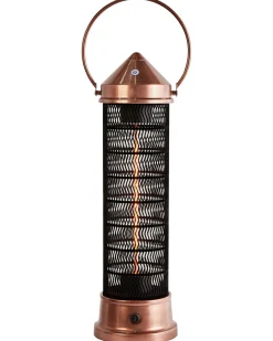 Hot Beliani Riscaldatore a infrarossi da patio a piantana LLAIMA 1800 W Rame