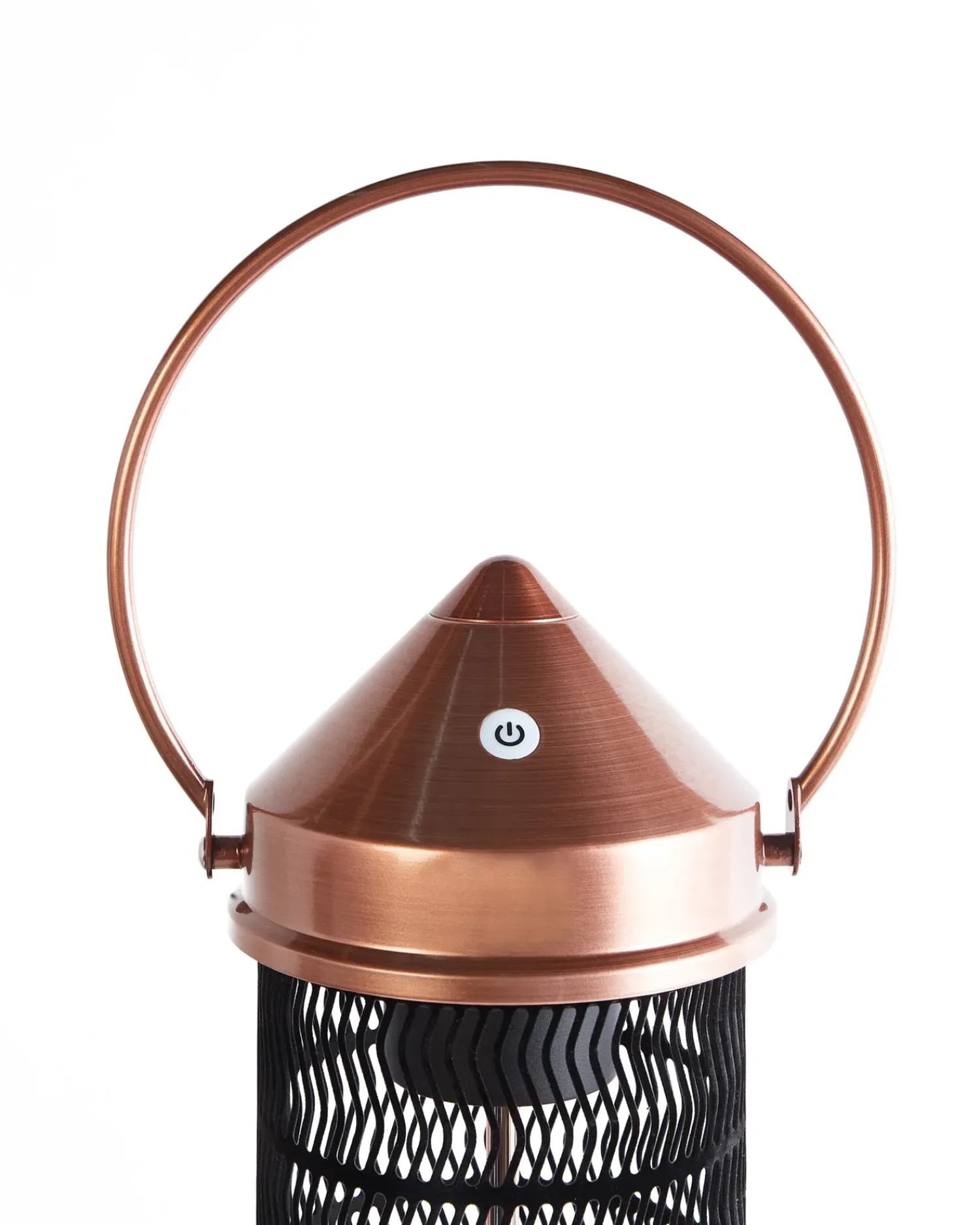 Hot Beliani Riscaldatore a infrarossi da patio a piantana LLAIMA 1800 W Rame