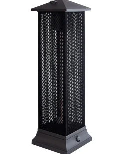 New Beliani Riscaldatore a infrarossi da patio a piantana TUNUPA 1500 W Nero