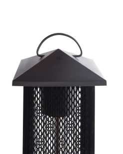 New Beliani Riscaldatore a infrarossi da patio a piantana TUNUPA 1500 W Nero