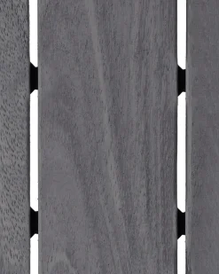 Outlet Beliani Rivestimenti e piastrelle da esterno ACERENZA Legno di acacia certificato Grigio
