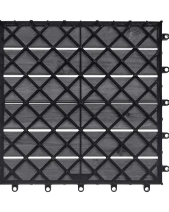 Clearance Beliani Rivestimenti e piastrelle da esterno ACCETTURA Legno di acacia certificato Grigio