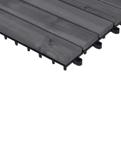 Clearance Beliani Rivestimenti e piastrelle da esterno ACCETTURA Legno di acacia certificato Grigio