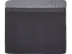 Outlet Beliani Rivestimento per divano a 2 posti BERNES Velluto Grigio