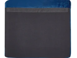 Beliani BERNES Velluto marino Blu