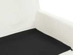 Online Beliani Rivestimento per divano a 3 posti GILJA sporco Bianco