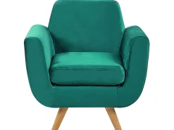 Hot Beliani BERNES Velluto Verde