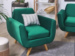 Hot Beliani BERNES Velluto Verde