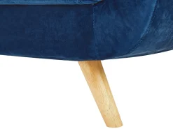 Best Beliani BERNES Velluto marino Blu