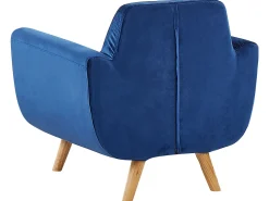 Best Beliani BERNES Velluto marino Blu
