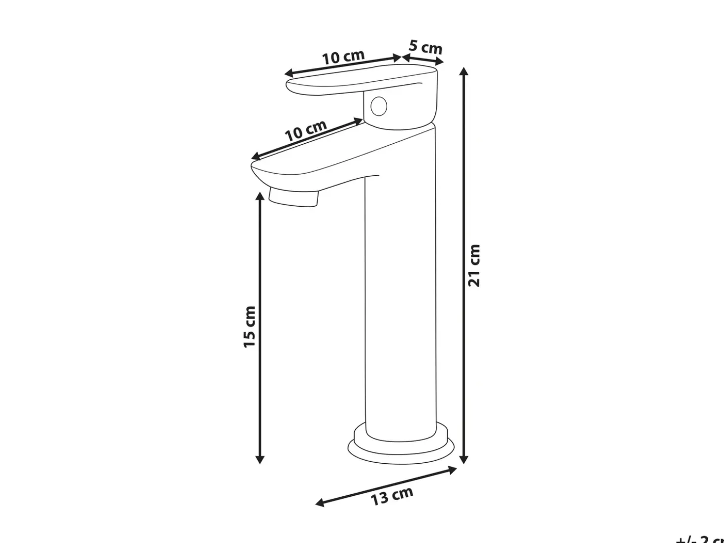 Rubinetteria per lavabo CHIMBOTE Ottone Oro