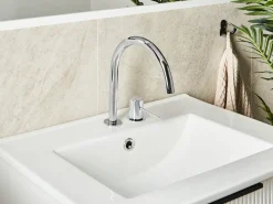 Rubinetteria per lavabo COLICO Ottone Argento