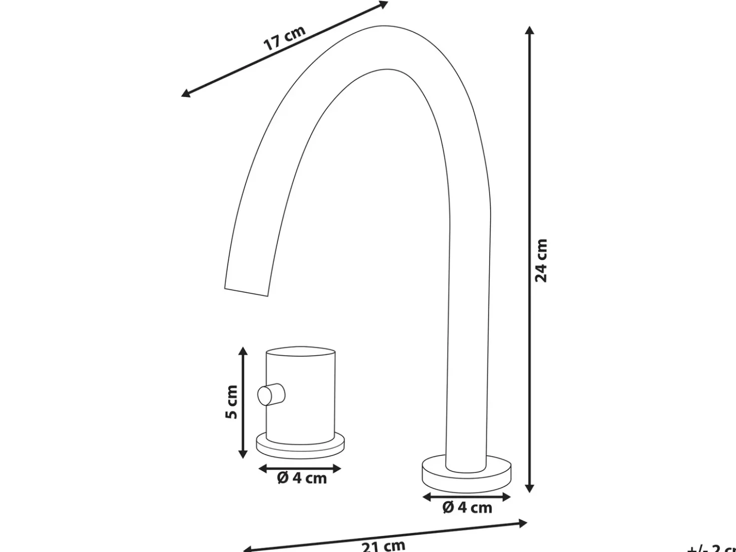 Rubinetteria per lavabo COLICO Ottone Oro