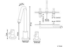 Rubinetteria per lavabo SIPI Ottone Oro
