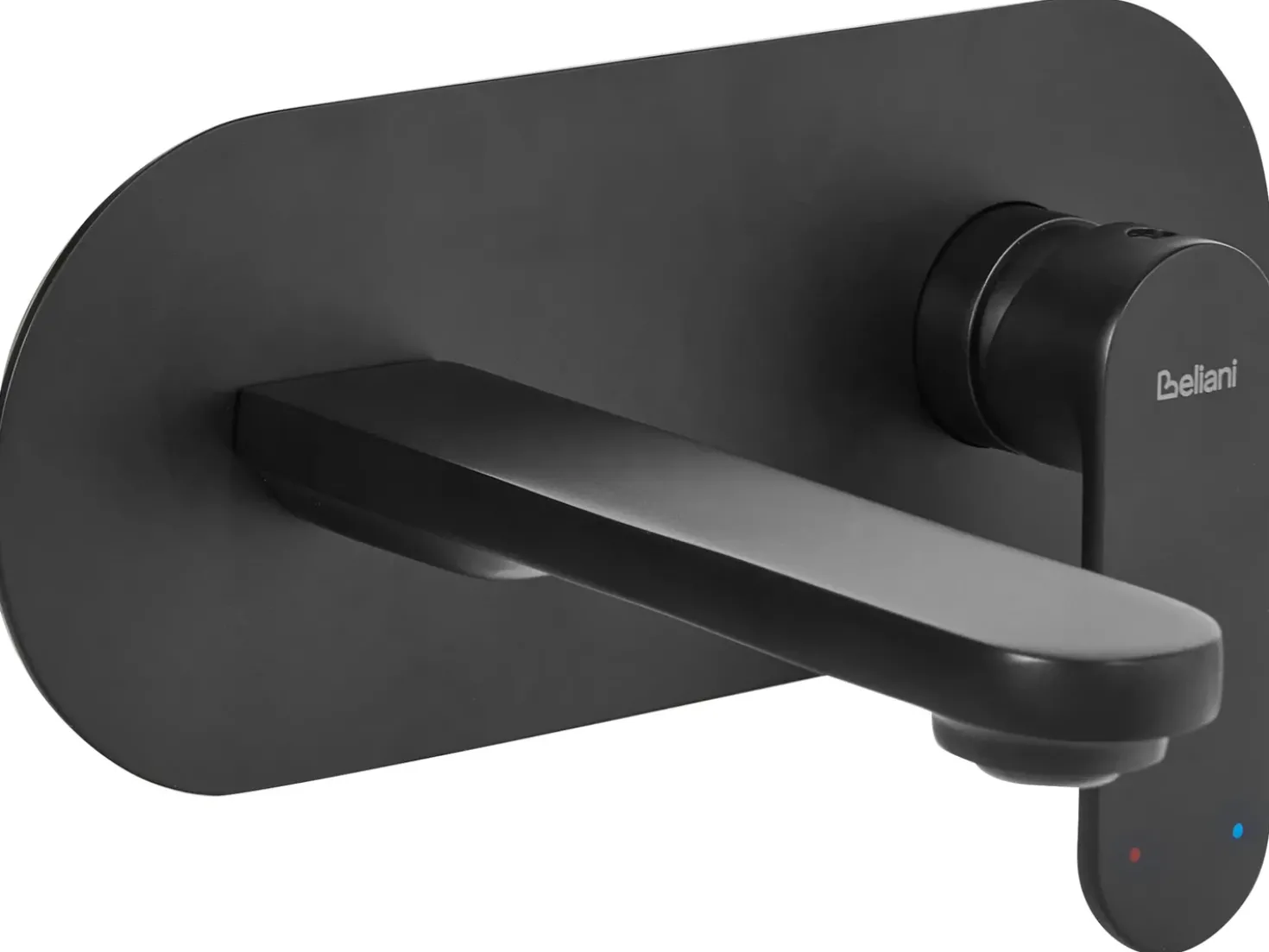 rubinetto miscelatore da parete per lavabo CHAPALA Ottone Nero
