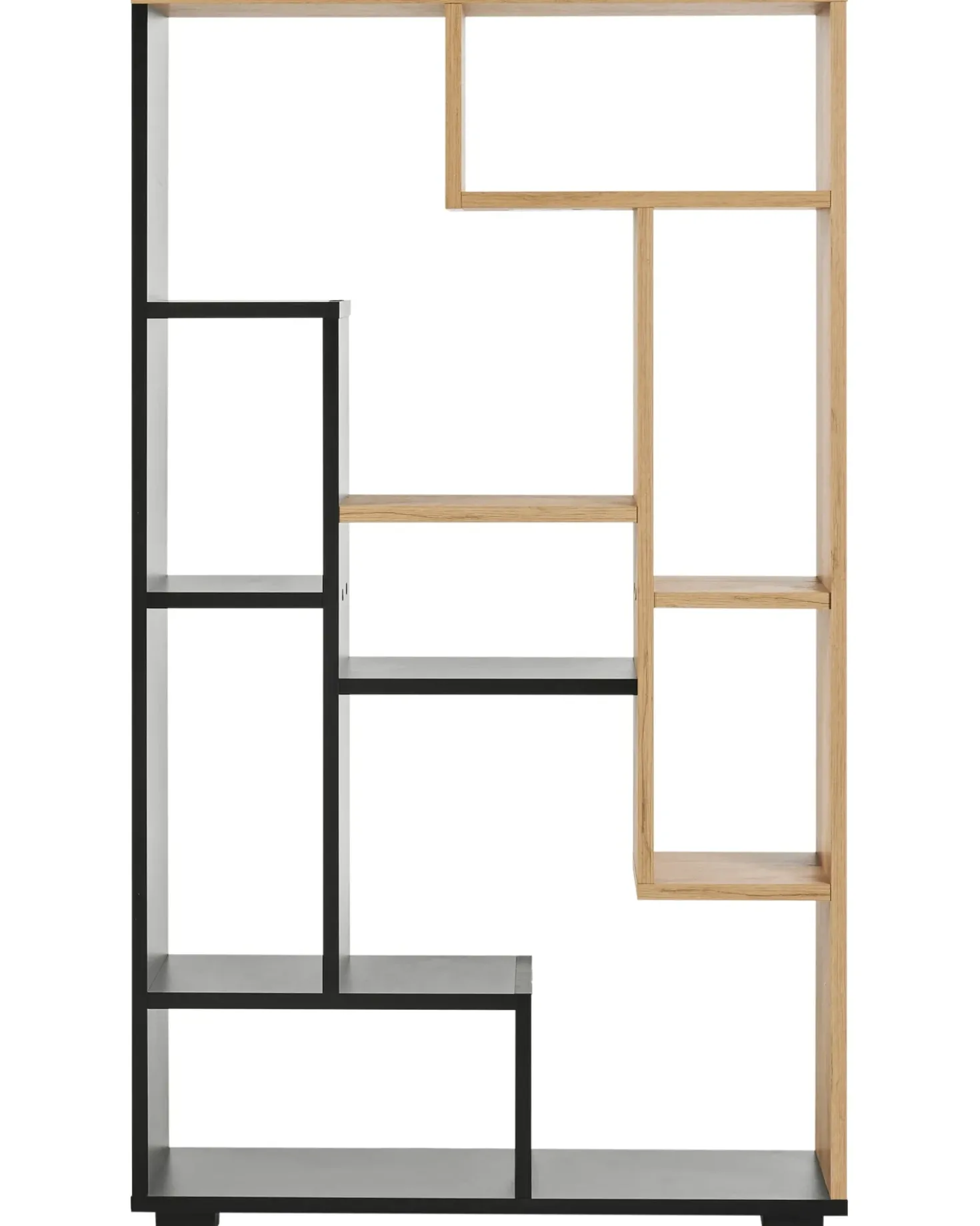 Scaffale ALMA 122 cm Marrone/Nero