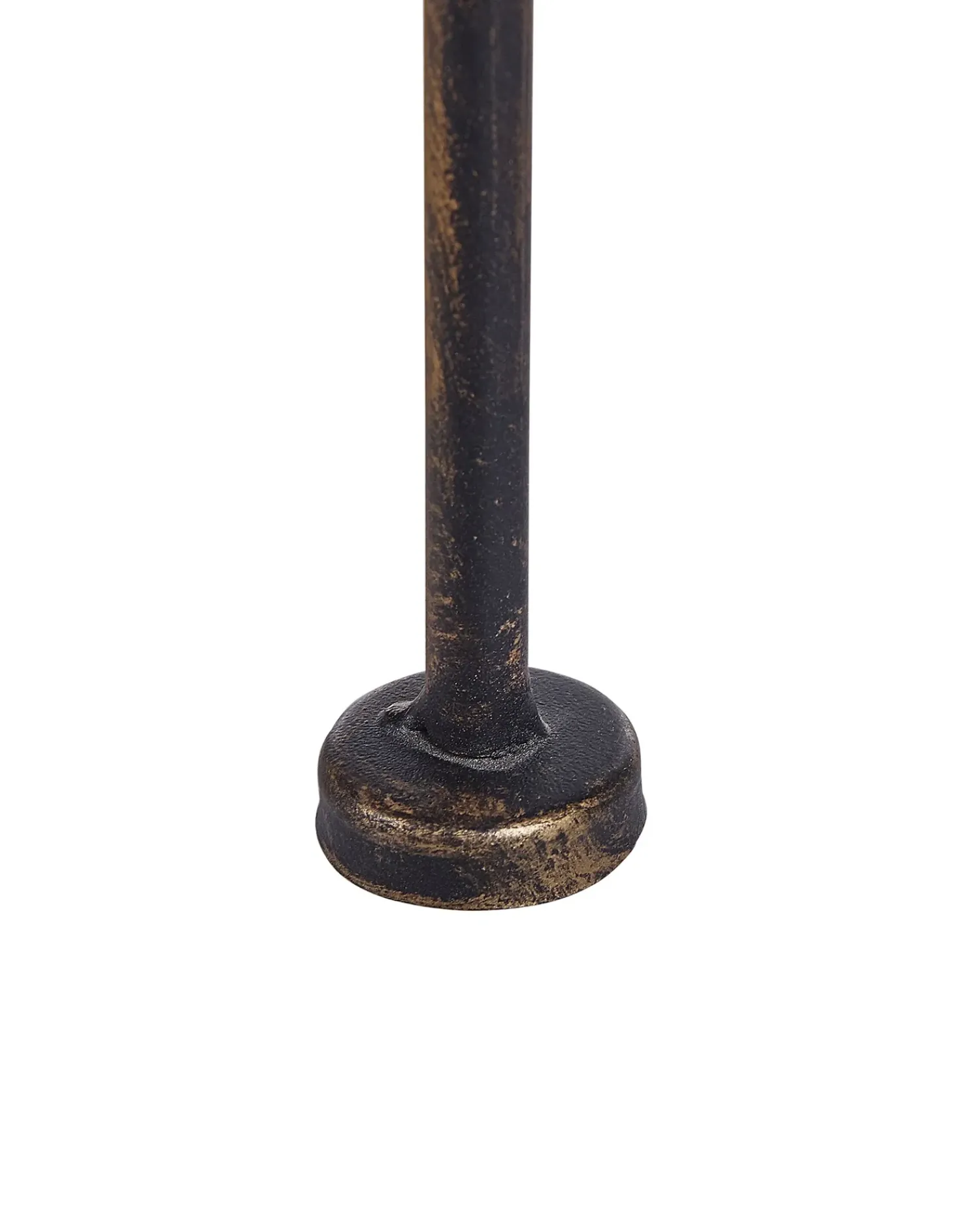 Outlet Beliani Scaffale ISERNIA Metallo 61 cm 29 cm Nero Oro Nero