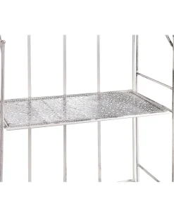 New Beliani Scaffale PADUA Metallo 61 cm 32 cm Bianco