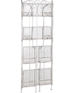 New Beliani Scaffale PADUA Metallo 61 cm 32 cm Bianco