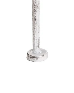 New Beliani Scaffale PADUA Metallo 61 cm 32 cm Bianco