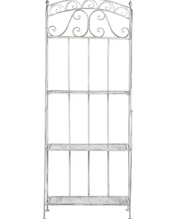 New Beliani Scaffale PADUA Metallo 61 cm 32 cm Bianco
