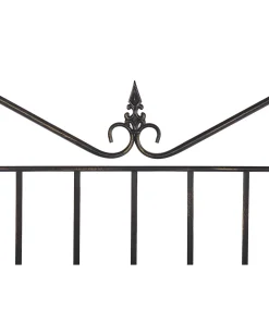 Beliani Scaffale PAVONA Metallo 94 cm 50 cm Nero