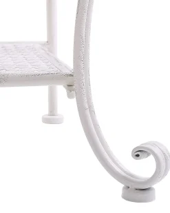 Best Beliani Scaffale PAVONA Metallo 94 cm 50 cm chiaro Beige