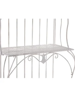 Best Beliani Scaffale PAVONA Metallo 94 cm 50 cm chiaro Beige