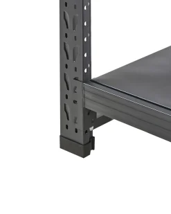 Best Beliani Scaffale per garage FIUGGI Metallo 60 cm Nero