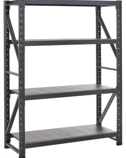 Best Beliani Scaffale per garage FIUGGI Metallo 60 cm Nero