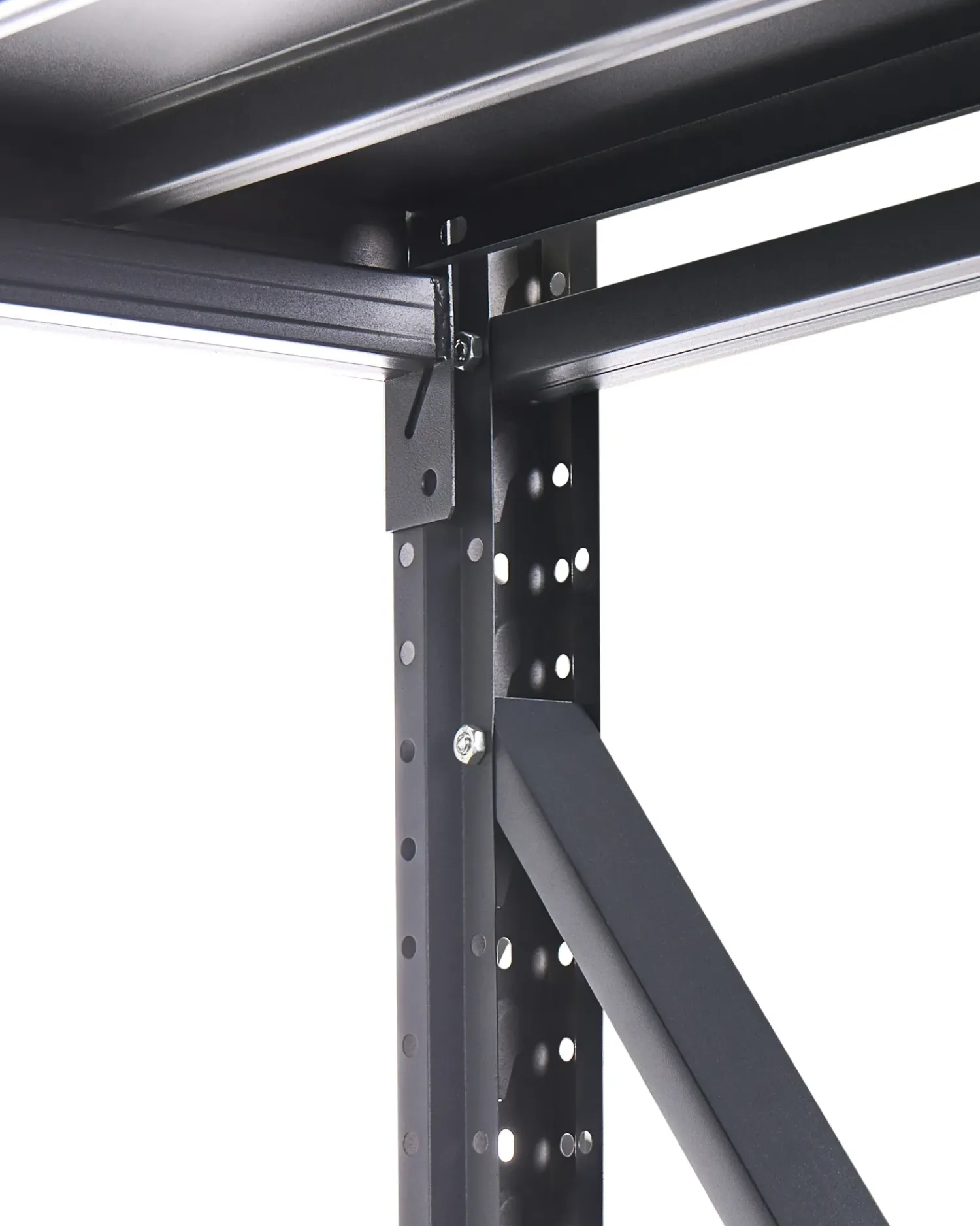 Sale Beliani Scaffale per garage FIUGGI Metallo 60 cm Nero