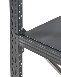 Sale Beliani Scaffale per garage FIUGGI Metallo 60 cm Nero