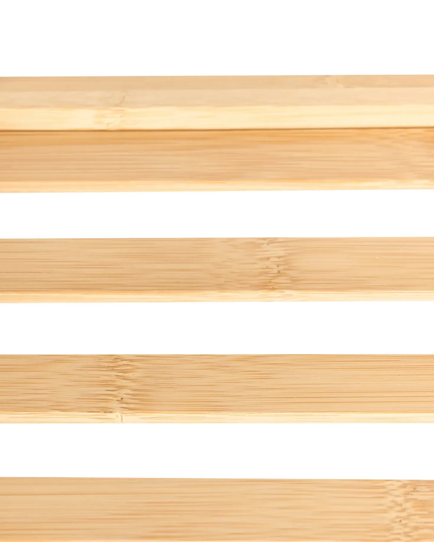Scaffale QUINTAY Bambù Marrone chiaro con ruote