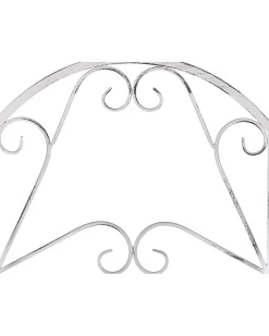 Best Beliani Scaffale VALDIVIA Metallo 40 cm 27 cm Bianco