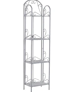 Sale Beliani Scaffale VALDIVIA Metallo Grigio