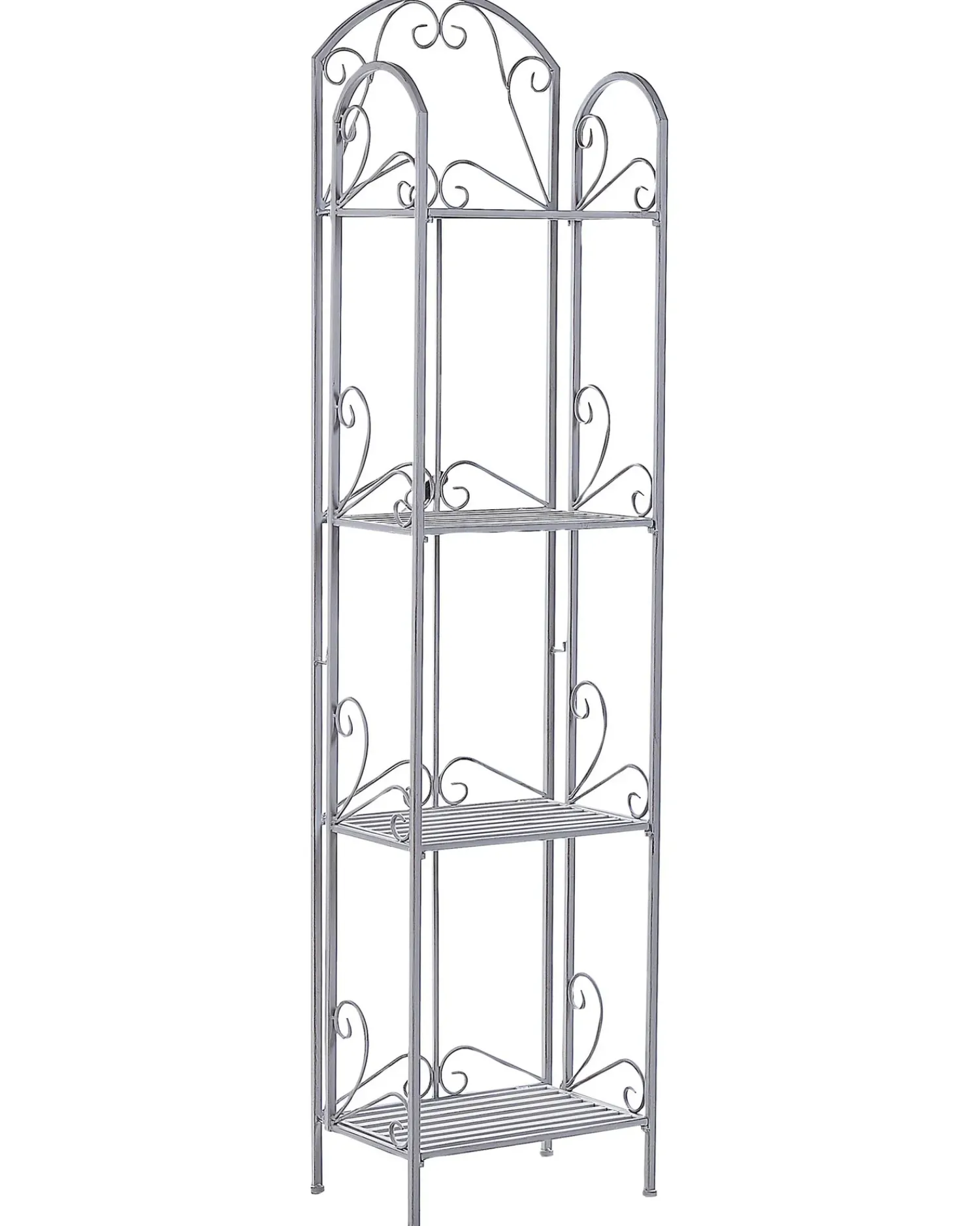 Sale Beliani Scaffale VALDIVIA Metallo Grigio