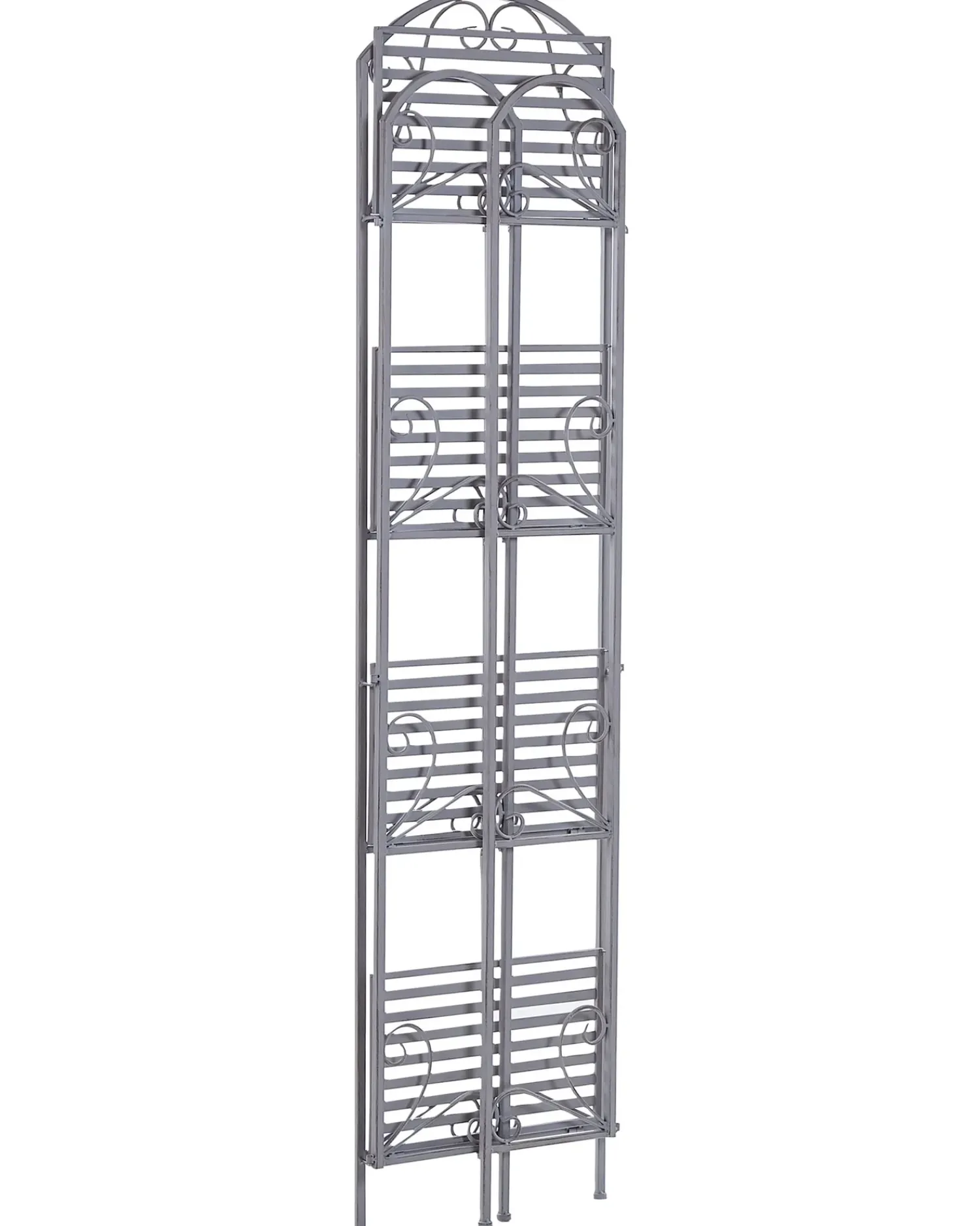 Sale Beliani Scaffale VALDIVIA Metallo Grigio