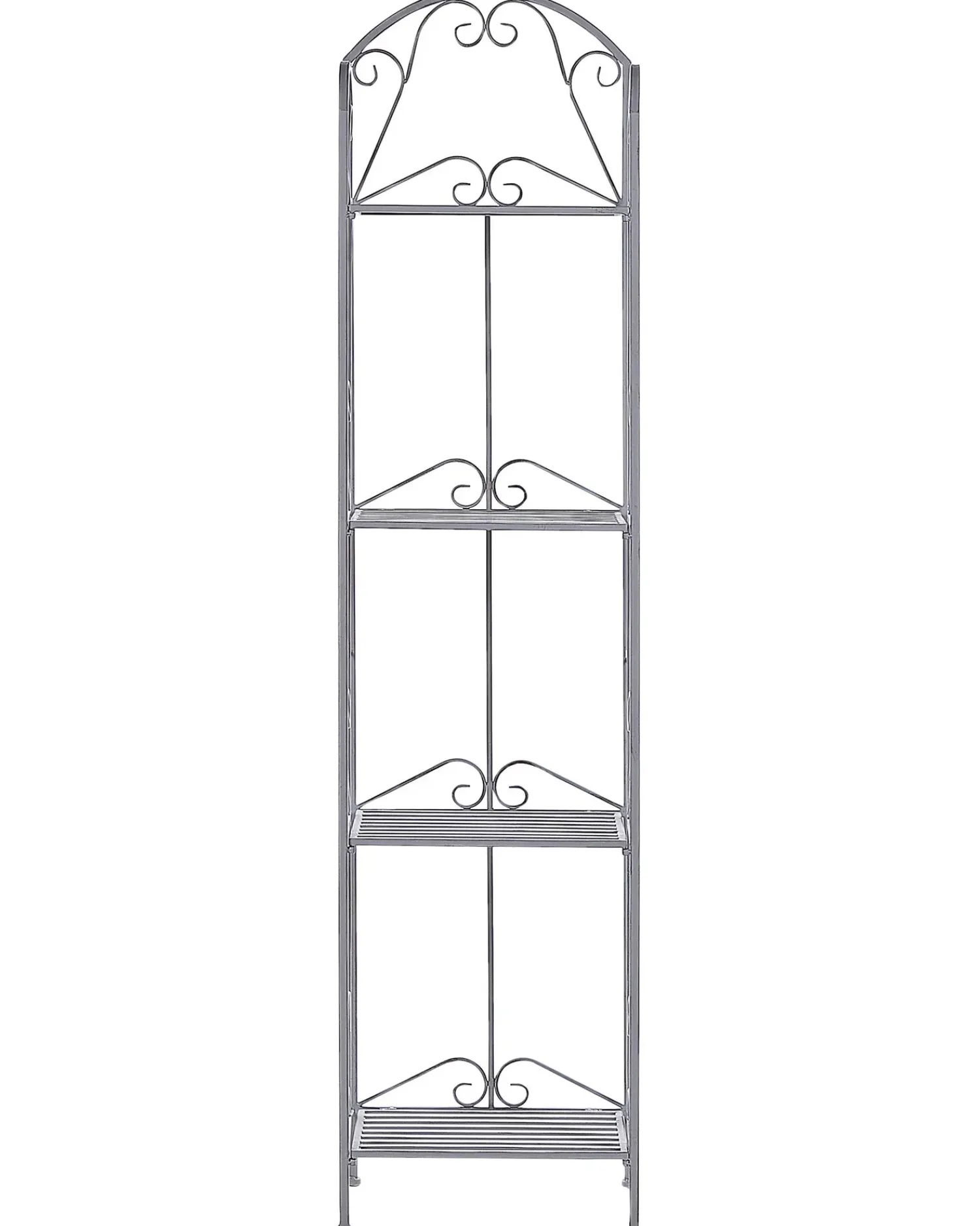 Sale Beliani Scaffale VALDIVIA Metallo Grigio