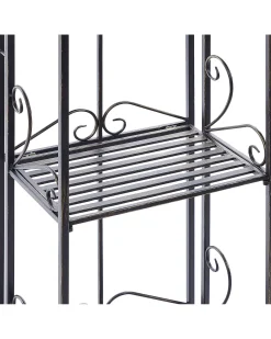 New Beliani Scaffale VALDIVIA Metallo Nero