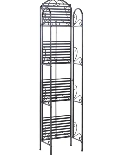 New Beliani Scaffale VALDIVIA Metallo Nero