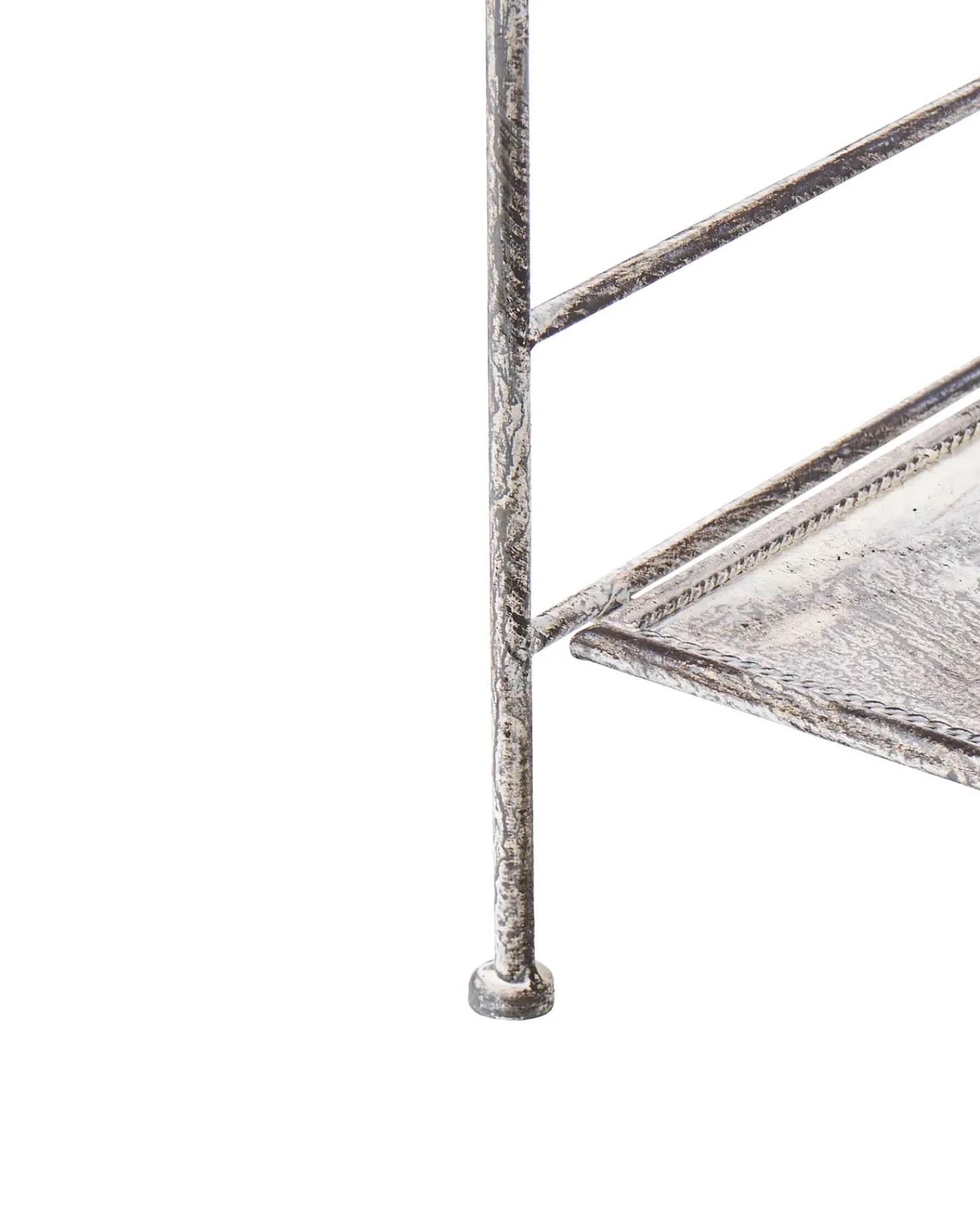 Clearance Beliani Scaffale VILLADOSE Metallo 60 cm 30 cm Grigio
