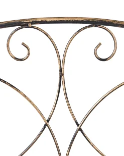 Best Beliani Scaffale VILLADOSE Metallo 60 cm 30 cm Nero