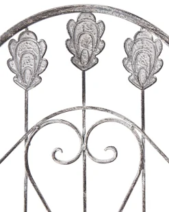 Beliani Scaffale VISANO Metallo 59 cm 30 cm Grigio