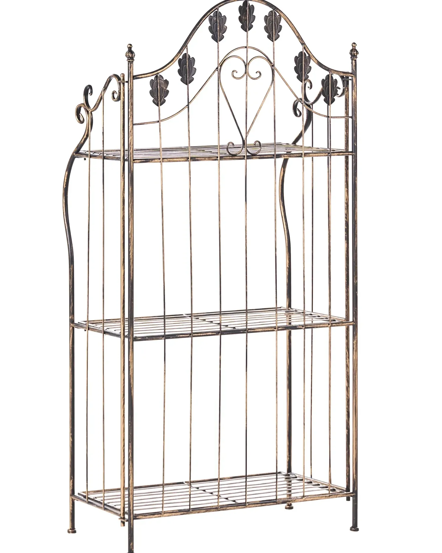 Online Beliani Scaffale VISANO Metallo 59 cm 30 cm Nero