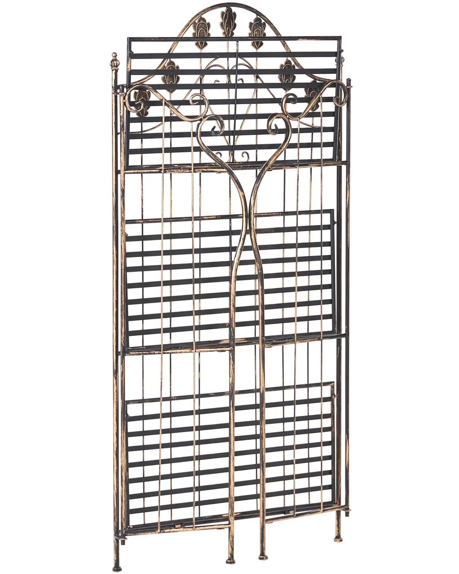 Online Beliani Scaffale VISANO Metallo 59 cm 30 cm Nero