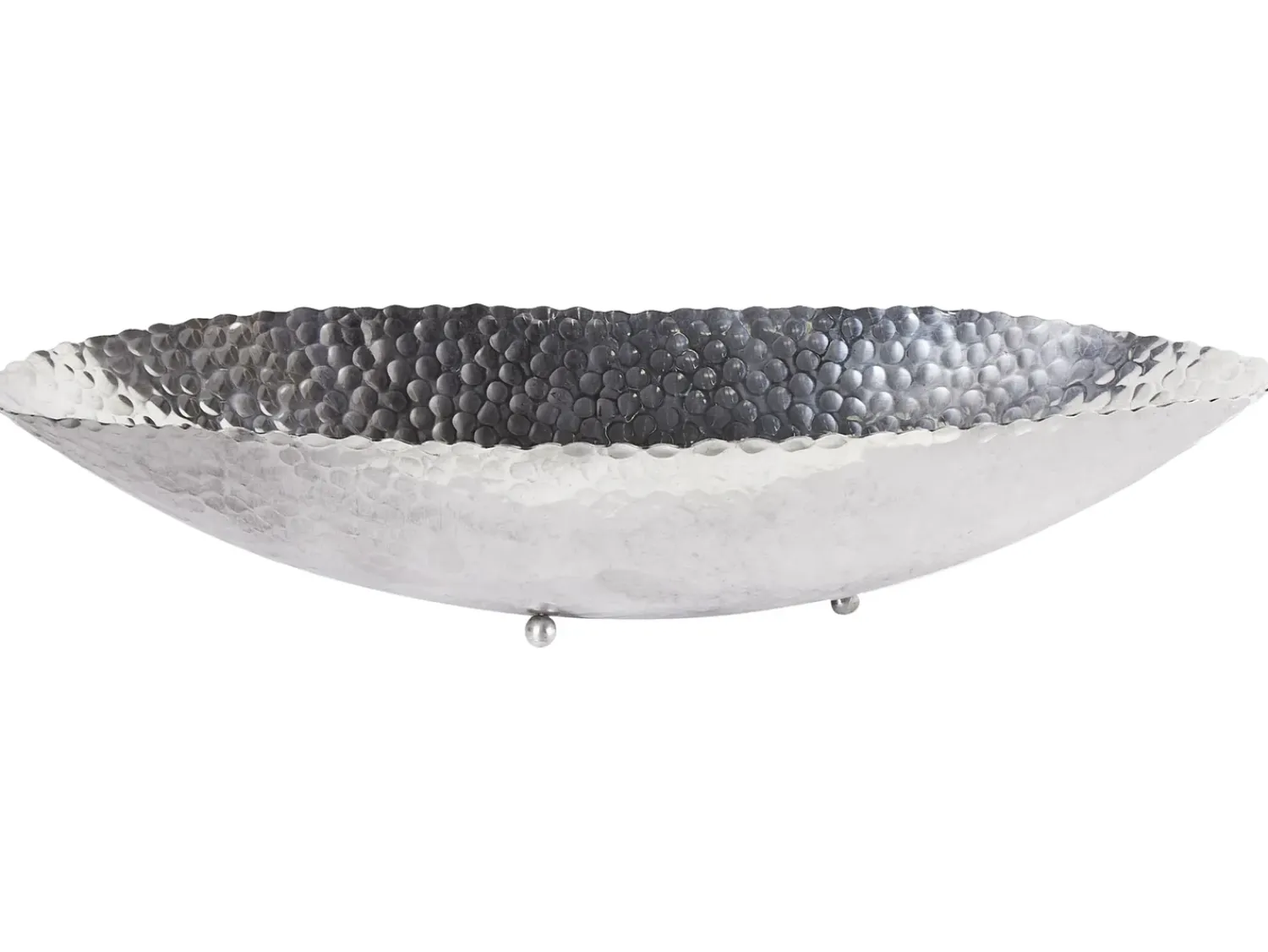 Hot Beliani Scodelle decorative IBRASH Metallo Argento
